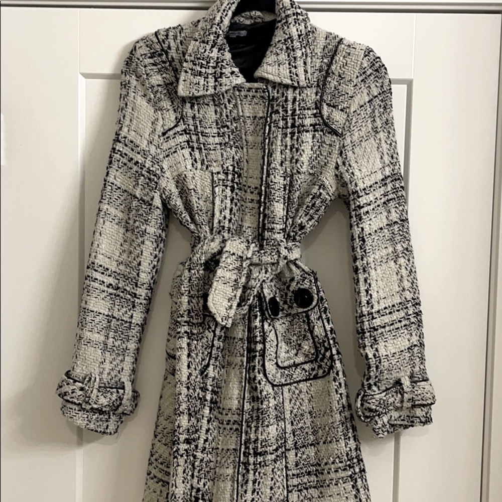 Tweed Peacoat